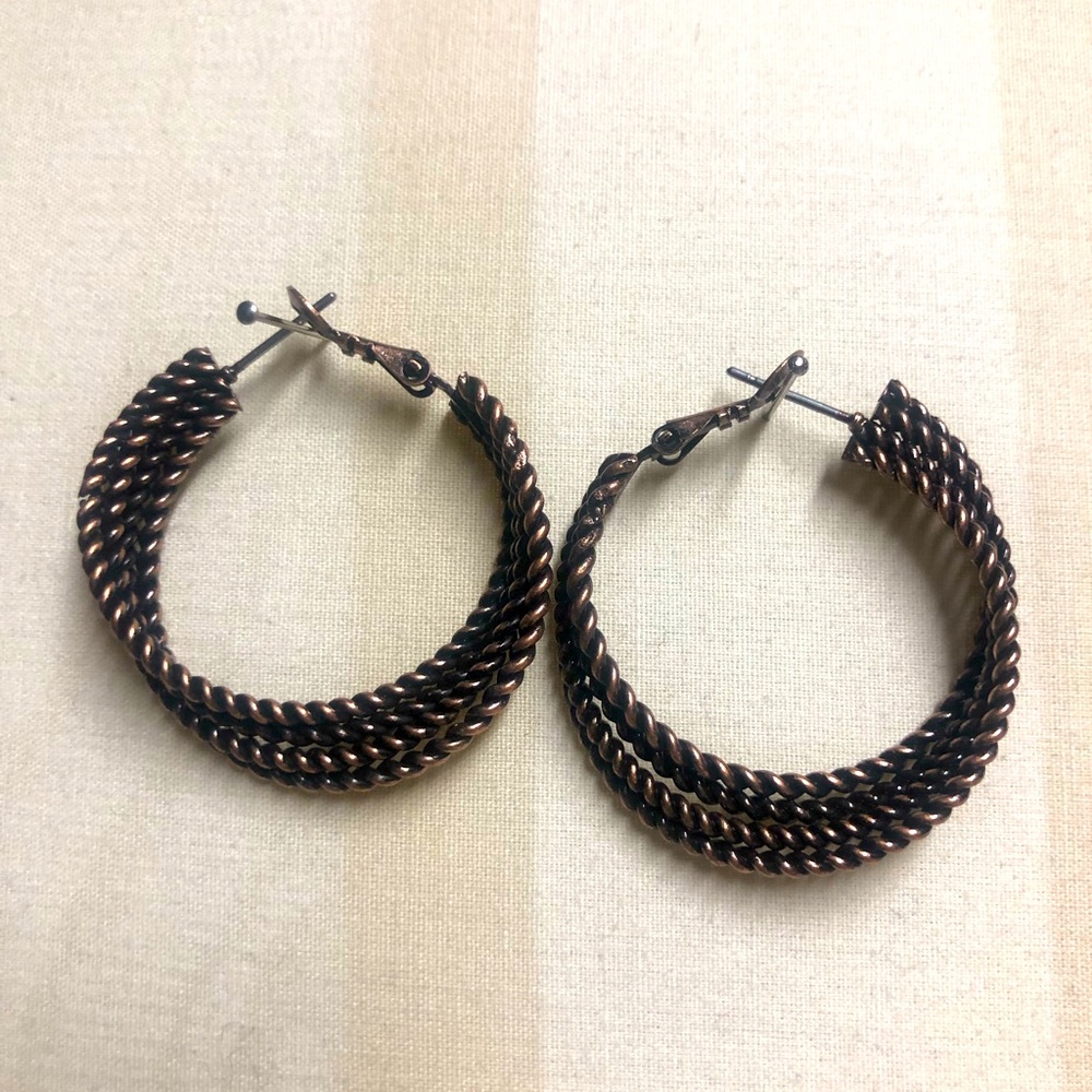 Hoop earrings